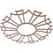 Ekena Millwork Augustus Wood Fretwork Pierced Ceiling Medallion, Wood (Paint Grade), 26"OD x 9 1/8"ID x 3/8"T CMWP26X26X0375AUMF - alternate 2